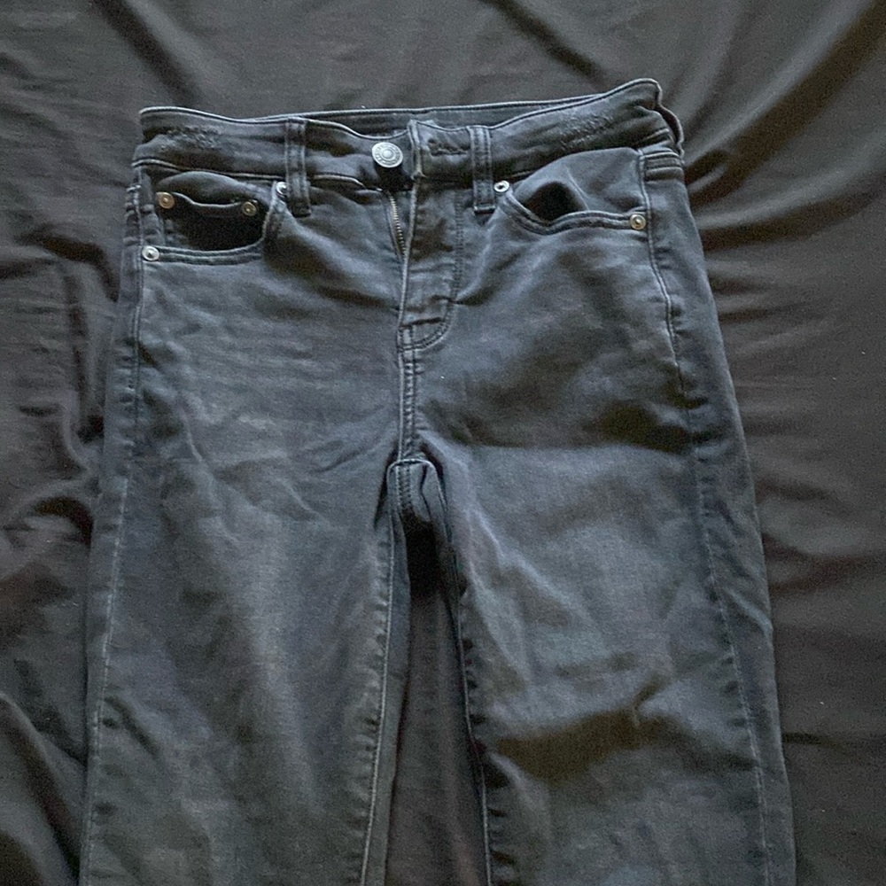 Black skinny jeans